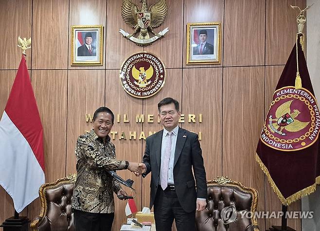 지난 3월 인도네시아를 방문한 석종근 방위사업청장