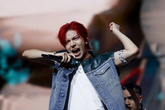 코첼라에서 무대를 선보인 엔하이픈 /사진=EPA