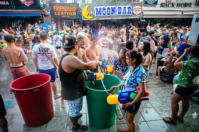 송끄란 축제/사진=플리커