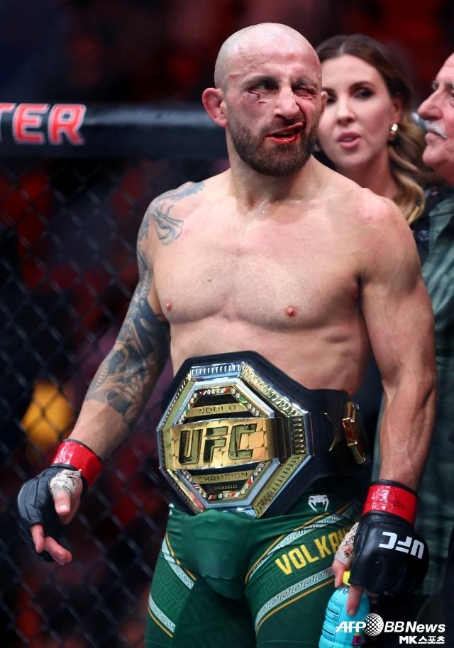 페더급 왕이 돌아왔다. 사진(마이애미 미국)=AFPBBNews=News1