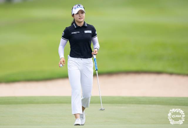 버디 1위에 오른 고지우. 사진 제공=KLPGA