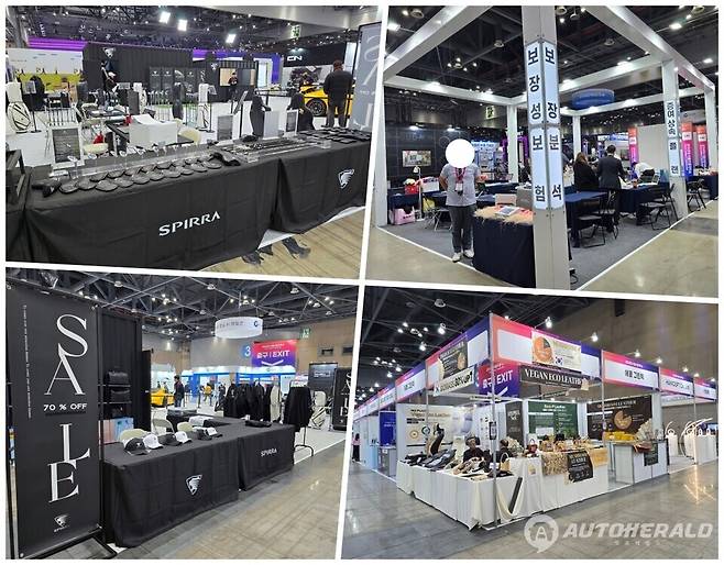 2025 서울모빌리티쇼에는 자동차와 무관한 업체들이 대거 참가해 빈축을 사기도 했다. (독자 제공)