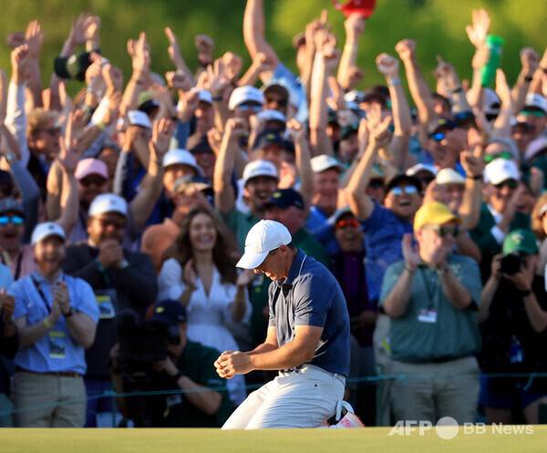 2025년 미국프로골프(PGA) 투어 메이저 대회 마스터스 토너먼트에서 저스틴 로즈와 연장전 끝에 우승을 차지한 로리 맥길로이가 커리어 그랜드 슬램을 달성했다. 사진제공=ⓒAFPBBNews = News1