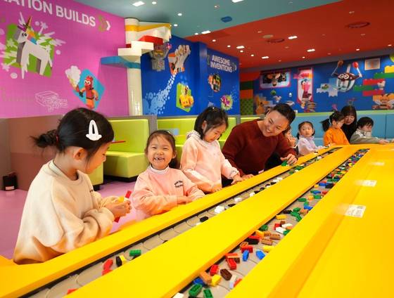 The recently revamped Bricktopia Lounge at Legoland Korea is something that's exclusive to the Korean market, considering its local culture. [LEGOLAND KOREA]