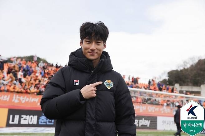 강원 FC 최병찬. 사진=한국프로축구연맹