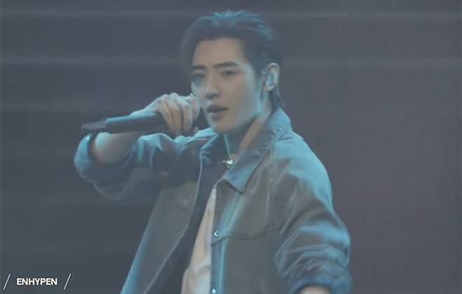 지난 12일(현지시간) 미국 코첼라 무대에 선 그룹 엔하이픈 /사진제공=빌리프랩