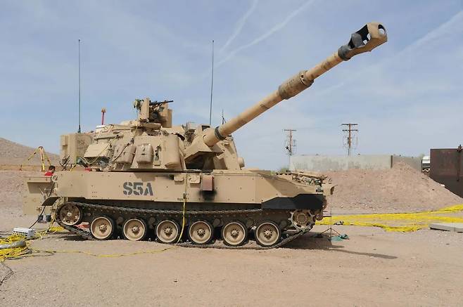미국 팔라딘 M109A7 자주포