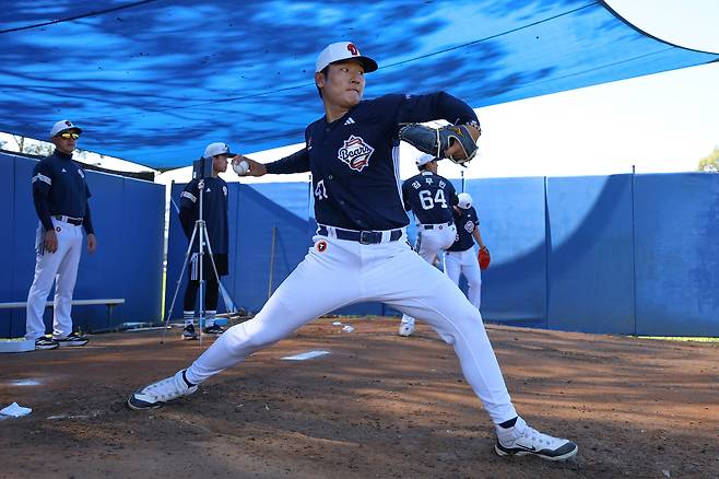 두산 곽빈.(두산 베어스 제공)