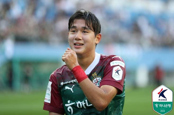 윤도영. 사진=프로축구연맹