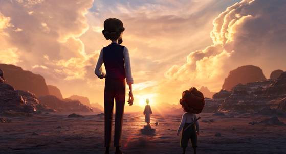 '킹 오브 킹스'의 한 장면. 시나리오는 찰스 디킨스가 아들을 위해 집필한 '우리 주님의 생애'에서 영감을 받아 장성호 대표가 직접 썼다.[사진 모팩스튜디오]