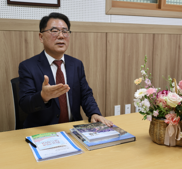 ▲ 구종천 대표 인터뷰 장면