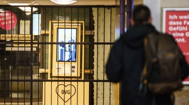 베를린 지하철역. EPA 연합뉴스 자료사진