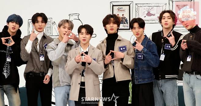 그룹 펜타곤(PENTAGON) 진호, 후이, 홍석, 신원, 여원, 옌안, 유토, 키노, 우석/사진=스타뉴스