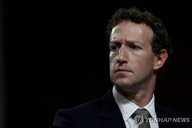 마크 저커버그 메타 CEO [AFP 연합뉴스 자료사진. 재판매 및 DB 금지]