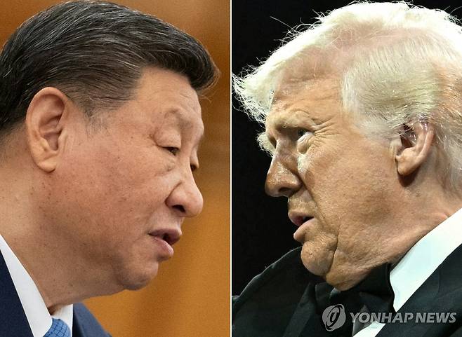 시진핑 중국 국가주석과 도널드 트럼프 미국 대통령 [AFP=연합뉴스 자료사진]