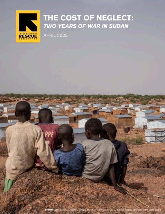 국제구조위원회, 수단 내전 2주년 보고서 발간 [국제구조위원회 제공. 재판매 및 DB 금지]