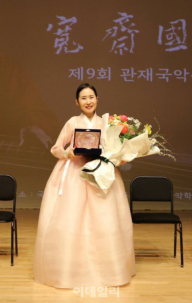 ‘제9회 관재국악상’ 수상자 이지영 서울대 국악과 교수. (사진=국립국악원)
