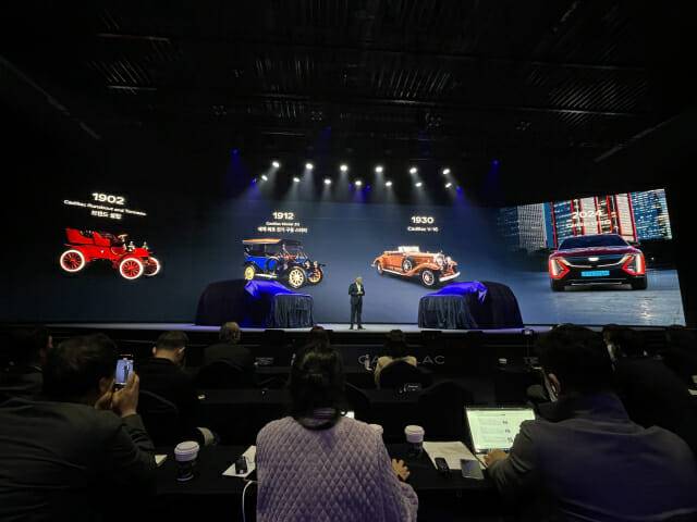 '캐딜락 더 뉴 에스컬레이드 출시 행사' 헥터 비자레알 한국GM 대표이사 사장