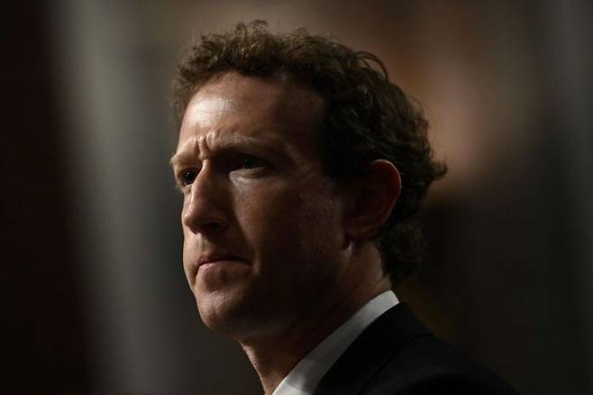 마크 저커버그 메타 최고경영자(CEO). AFP연합뉴스