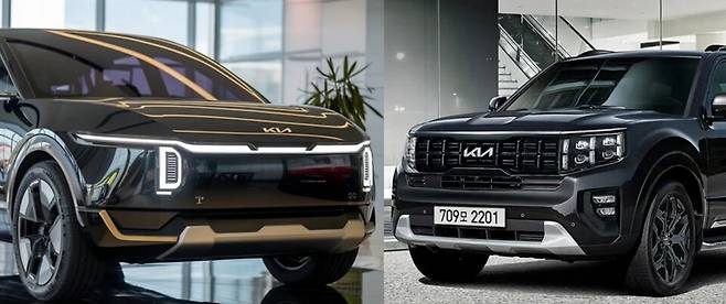 사진 : 기아 모하비 풀체인지 상상도 (출처=차가치)