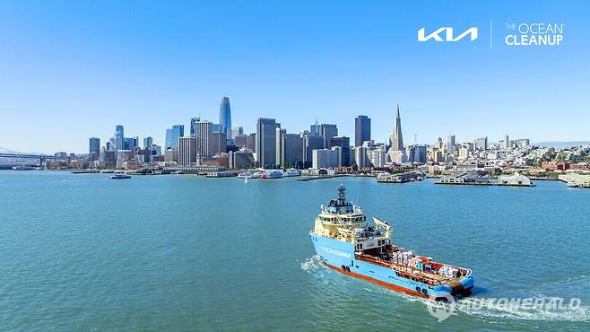 기아-오션클린업, 글로벌 파트너십 관련 이미지 (기아)