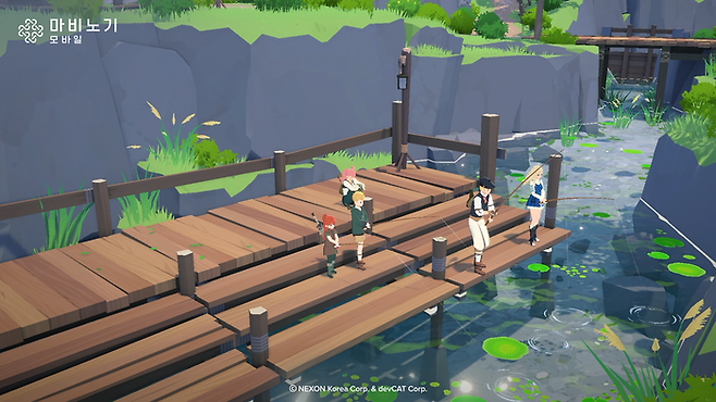 ‘마비노기 모바일’ 낚시. ⓒ넥슨