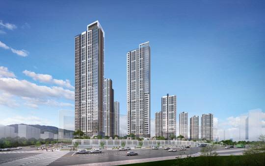 해링턴 스퀘어 산곡역 투시도