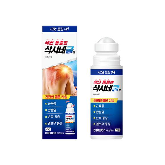 대원제약이 바르는 파스 '삭시네쿨겔'을 출시했다. [사진=대원제약 제공]