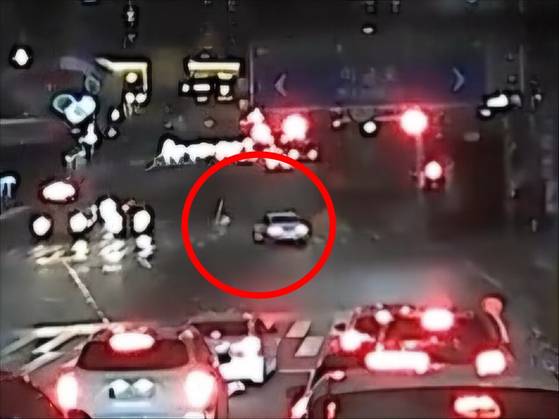 뺑소니 사고 직전 상황. 연합뉴스