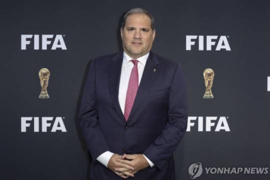 빅터 몬탈리아니 북중미카리브축구연맹(CONCACAF) 회장. 사진[EPA=연합뉴스]