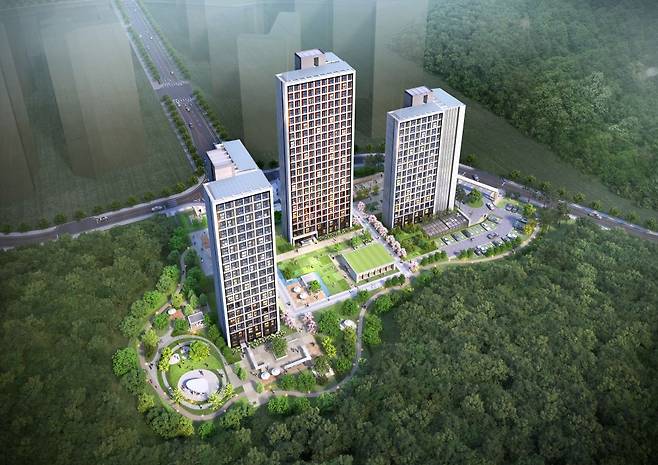 의왕초평 A4블록 조감도. /사진제공=LH