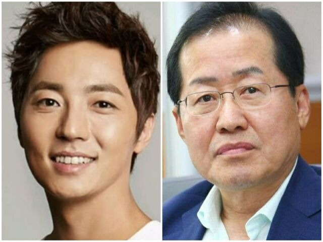 이성배 아나운서, 홍준표 후보./소셜미디어