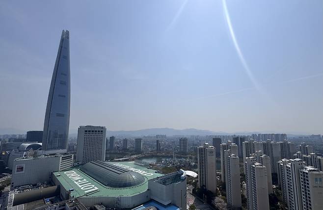 잠실동 트리지움 등 잠실 전경. [헤럴드경제DB]