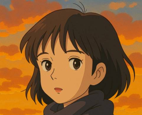 인공지능(AI)을 활용해 지브리 화풍으로 생성한 프로필 사진. 네이버 블로그 ‘러너가이’ 캡처