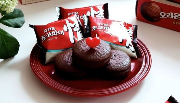 글로벌 국민간식이 된 초코파이. 오리온 공식 SNS