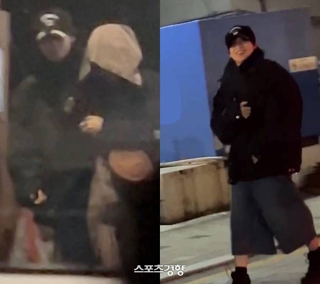 샤이니 멤버 태민과 댄서 노제의 데이트 모습으로 추정되는 사진이 확산되고 있다. 온라인 커뮤니티 캡처