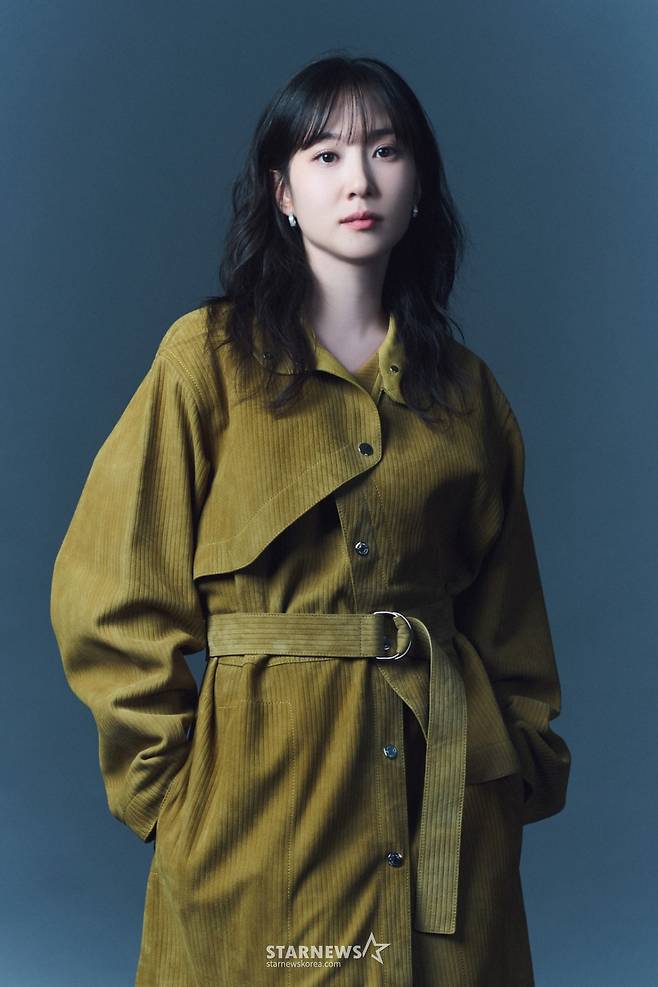 디즈니플러스 드라마 '하이퍼나이퍼'의 배우 박은빈이 15일 서울 모처에서 진행된 인터뷰를 위해 포즈를 취하고 있다. /사진제공=월트디즈니 컴퍼니 코리아 2025.04.15 /사진=김휘선 hwijpg@