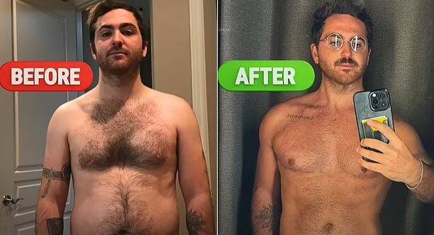 33세의 데이브는 1년 만에 배가 들어가고, 뚜렷한 가슴과 조각 같은 옆구리, 그리고 건강한 윤기가 생겼다. [사진=유튜브 채널 'Dave in Portugall]