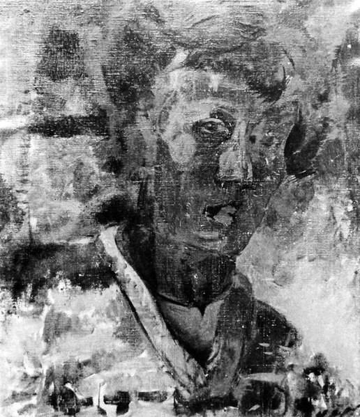 제10회 조선미술전람회에서 입선한 이상의 서양화 ‘자상’. (출처: 1931, Public domain, via Wikimedia Commons)