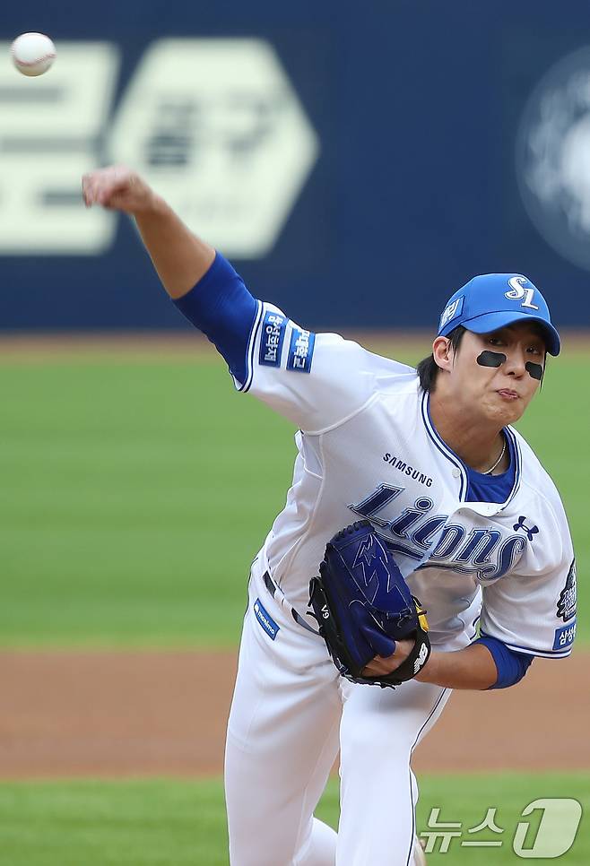 삼성 원태인. 2024.10.26/뉴스1 ⓒ News1 공정식 기자