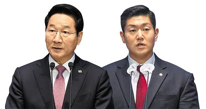 유정복, 김재섭