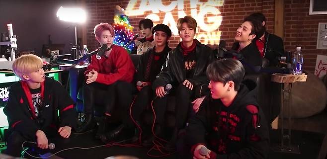 켈리 피어스가 직접 편집한 ‘스트레이 키즈 다큐멘터리’의 한 장면. 켈리 피어스 유튜브 갈무리