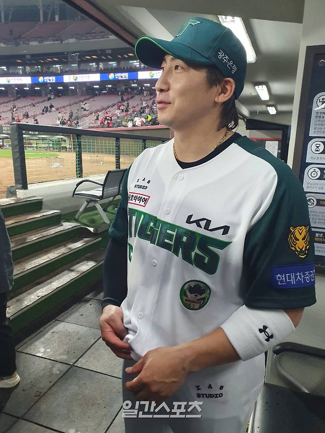 17일 광주 KT 위즈전에서 9회 끝내기 안타를 기록한 나성범. 광주=배중현 기자