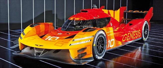 제네시스 마그마 레이싱팀의 ‘GMR-001 하이퍼카’. /제네시스 제공