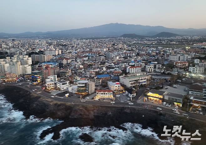 제주 도심 전경. 제주CBS 제공