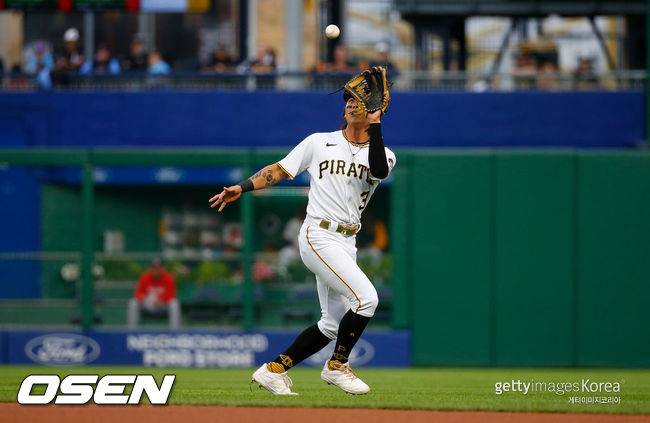 [사진] 피츠버그 배지환. ⓒGettyimages(무단전재 및 재배포 금지)