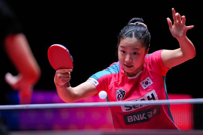 신유빈.   마카오 | 신화연합뉴스