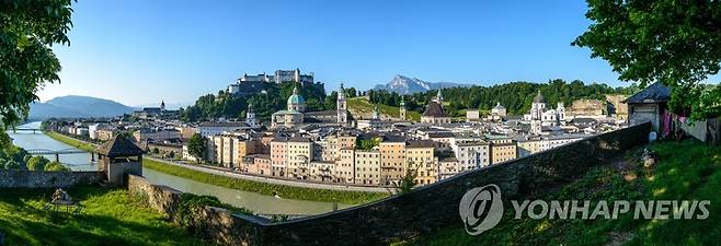 잘츠부르크시 전경 [잘츠부르크주관광청 제공. 재판매 및 DB 금지]