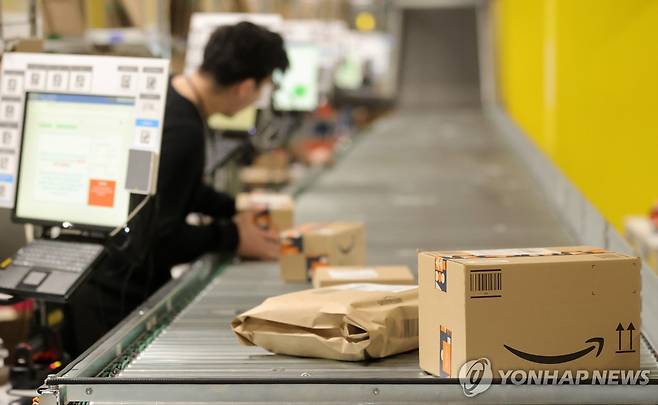 독일 아마존 물류센터 [EPA 연합뉴스 자료사진. 재판매 및 DB 금지]