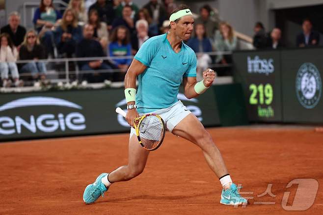 지난해 프랑스오픈에 출전했던 나달. ⓒ AFP=뉴스1